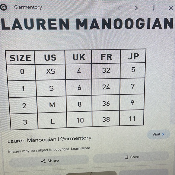 Lauren Manoogian Organic Cotton/Wool Blend Mockneck Knit Pullover Sweater Sz:3 - Picture 8 of 8